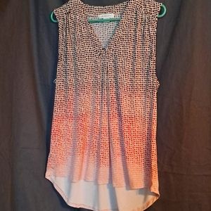Liz Claiborne sleeveless XL top.